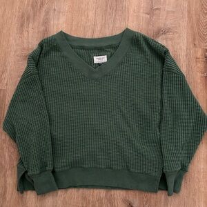 American Eagle Green Sweater